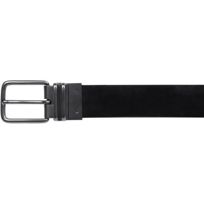 Black reversible belt